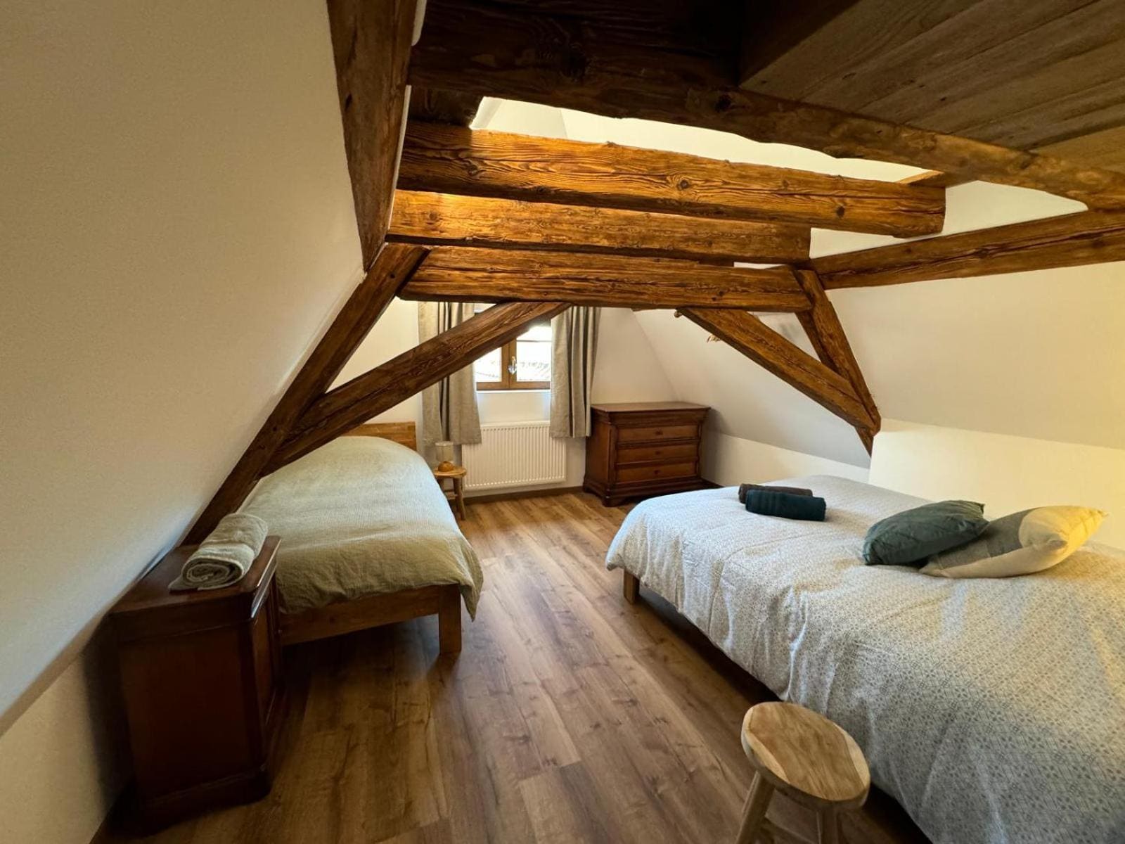 Chambre sous les toits